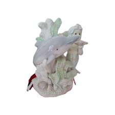 Porcelain Mermaid Dolphin