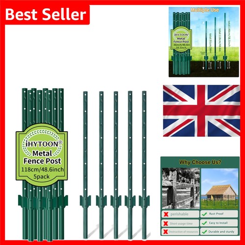 Metal fence posts - posts, pack