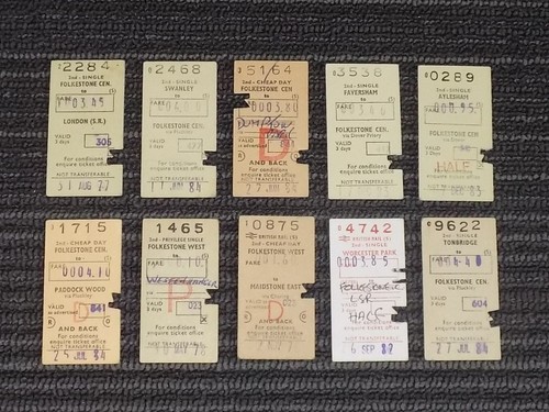 Job lot british rail - lot, x