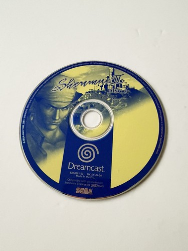 Shenmue disc only - shenmue,