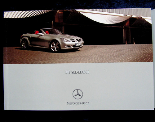 Mercedes slk brochure 2006 - mercedes,
