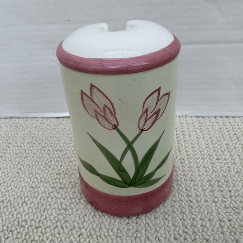 Vintage ceramic toilet - ceramic, brush
