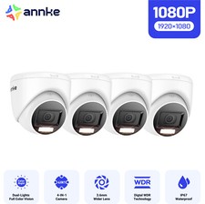 ANNKE 4pcs Dome HD 1080p CCTV Camera Surveillance Security System Night Vision