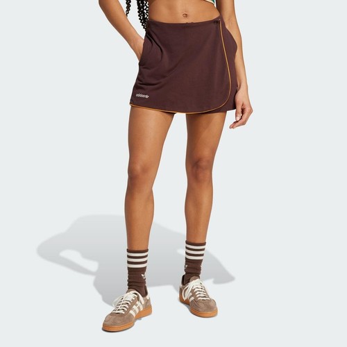Adidas brown orange retro - brown,
