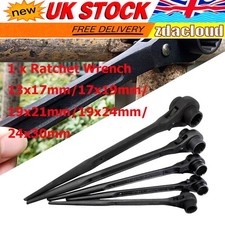 Double socket spanner ratchet - double,