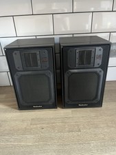 TECHNICS SB-F333 2 Way Pair Stereo Speakers Horn Tweeter - VGC - Tested - MIDI