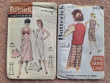 Two Vintage Butterwick Sewing