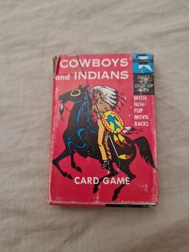 Cowboys and indians card game - cowboys,