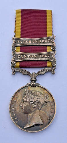 2nd china war medal 1857 - china, 1857-60
