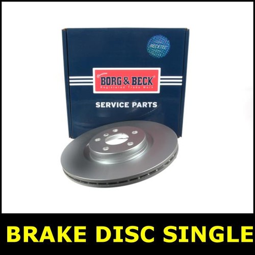 Brake disc single - brake, fits
