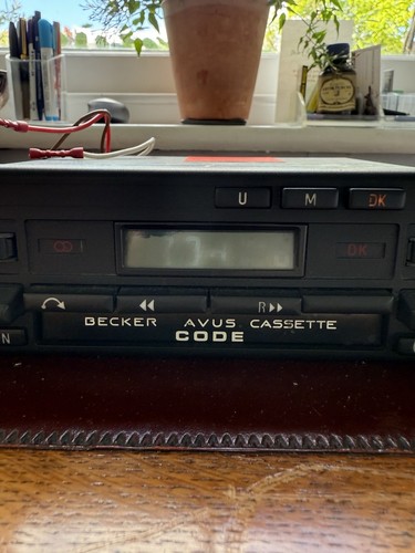 Becker avus cassette - becker, player