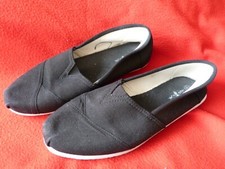 Mens black slip on summer