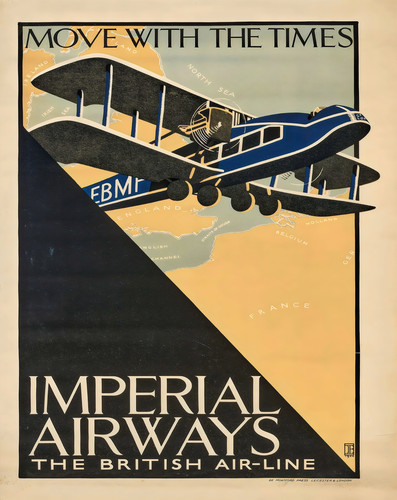 Imperial airways poster - airways,