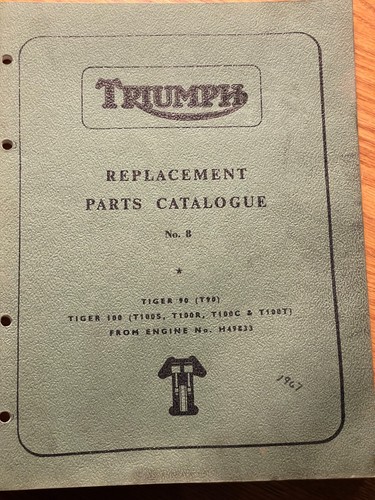 Triumph replacement parts - replacement,