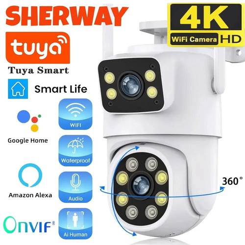 Tuya 8mp wireless camera - 4k,