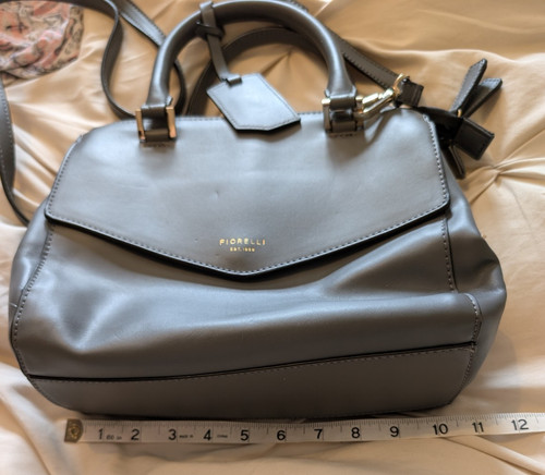Fiorelli grey faux leather - leather, top
