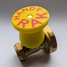 Gate valve adapter the handy - valve,