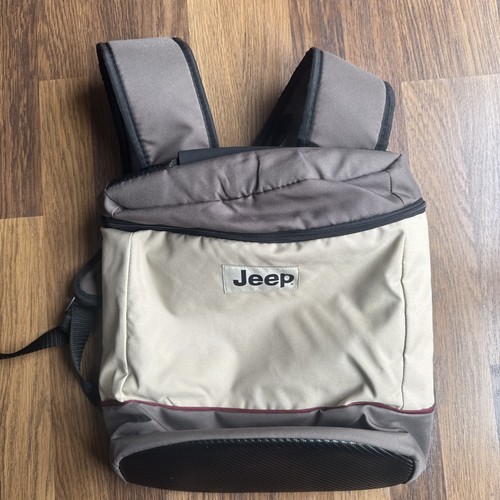 Jeep backpack brown beige - jeep,