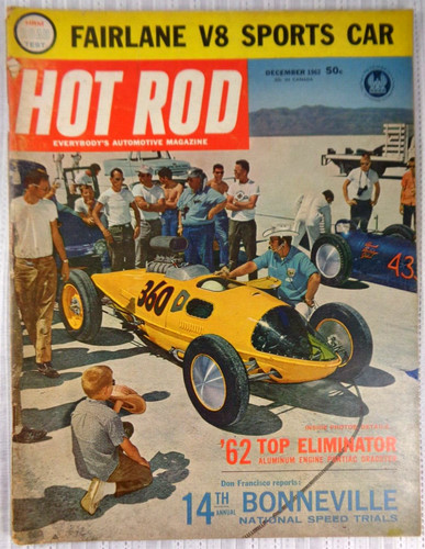 December 1962 hot rod - hot, magazine