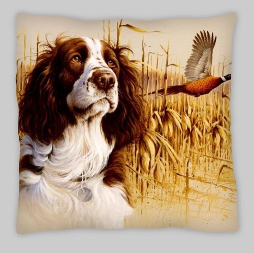 Springer spaniel cushion - springer,
