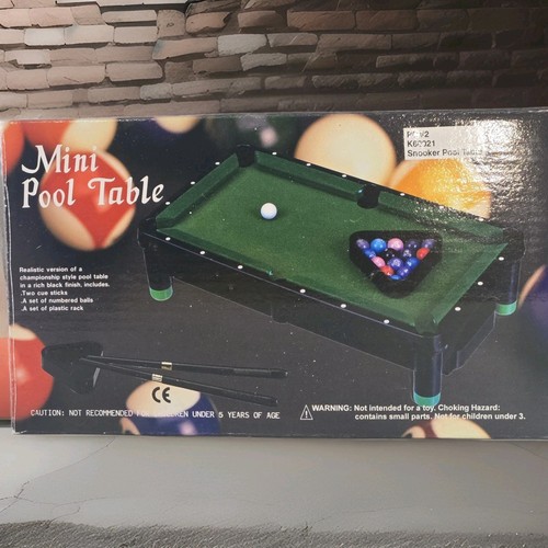 Nos mini pool table new - new, made