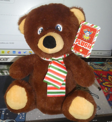 Chocolate coloured plush - chocolate,