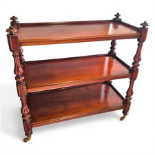 Victorian Mahogany Dumb Waiter
