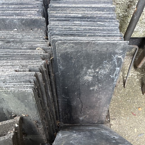 Grey slate roof - grey,