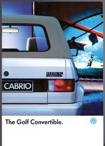 Volkswagen golf convertible - volkswagen,