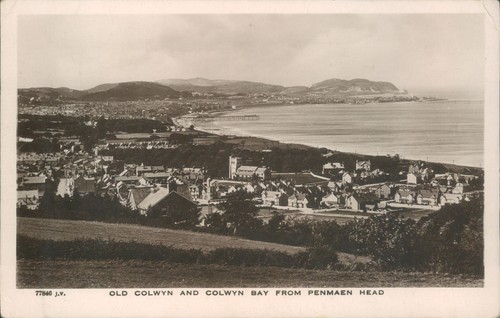 Real photo old colwyn and - real,