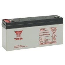 CLU10 & CLU11 CLULITE TORCH BATTERY YUASA NP2.8-6, 6V 2.8AH AS 3.2AH & 3AH VRLA