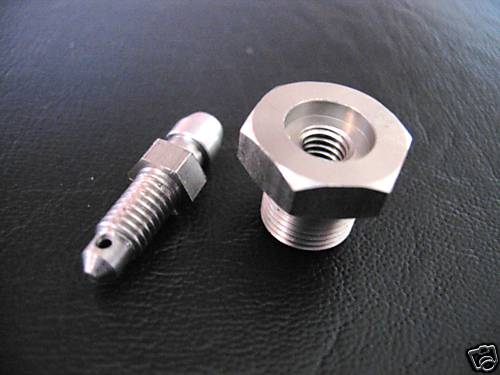 Stainless steel rear brake - steel,