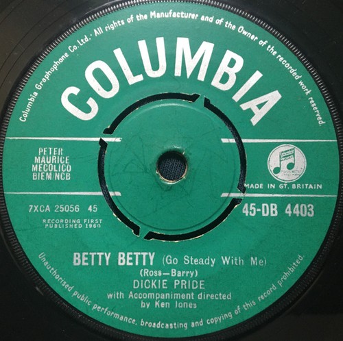 Dickie pride betty go - betty, (go