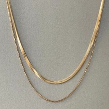 Herringbone Necklace for Women