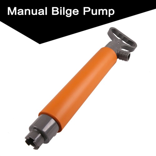 Orange manual bilge pump - manual,
