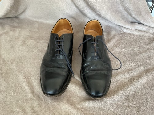Mens loake black lace - loake,