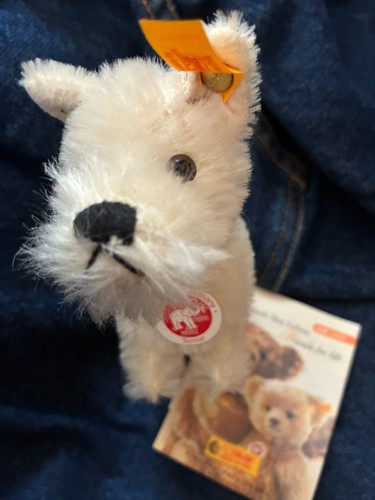 Steiff west highland terrier - steiff,