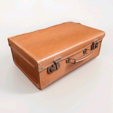 Vintage small suitcase brown - small,