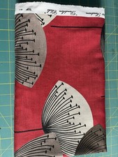 Sanderson Dandelion Clocks Red