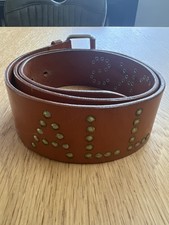 All Saints Rocks Leather Belt