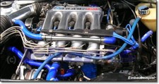 Golf 2 GTI 16V water hose BLUE