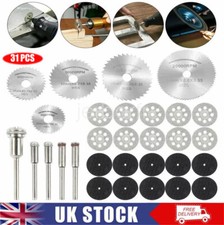 Diamond Cutting Discs Wheel Saw Blade Set Drill Bit For Dremel Rotary Tool 31PCS