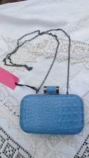 Beth Jordan CLUTCH BAG blue