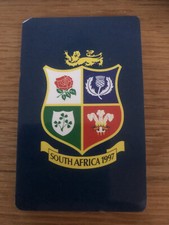 BRITISH LIONS TO SOUTH AFRICA
