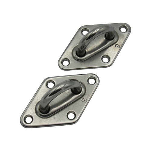 5mm stainless steel diamond - x2,