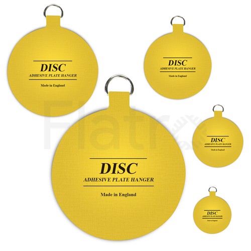 Self adhesive plate hanger - self,