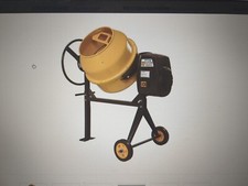 The handy cement mixer. 125Ltr drum capacity. 550 W
