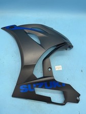 Suzuki GSXR 1000 Side Fairing Panel Cowl LEFT  Black  Blue decal 94481-17KO
