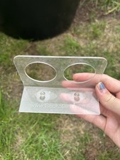 2x Gecko Food Holder Feeding Ledge Crested Bowls Reptile Accessories Feeder