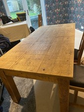 Solid Oak Extendable Dining